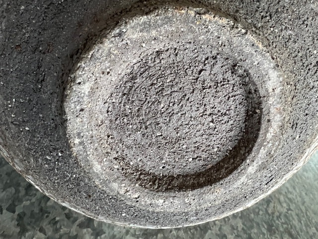 Clay patterned vessel